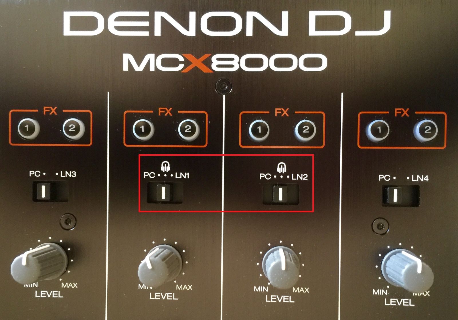 denondj mcx8000 mixer